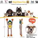 2 x Squeaky Dog Toys, Interactive Plush Duck Chew Toy for Pets - Safe & Durable,Slow Feeder Dog Bowl,Ideal for Puppies & Small to Medium Dogs