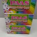 3x PAAS Megga Color Cups Egg Decorating Kit: Dye 12 Eggs at The Same Time!