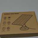 4W Solar Panel Charging Compatible with Arlo Pro 3/Arlo Pro4/Arlo Ultra/Arlo Ultra 2/Arlo Pro 3 Floodlight, with 13.1ft Waterproof Charging Cable, IP65 Weatherproof,Includes 360Adjustable Wall Mount