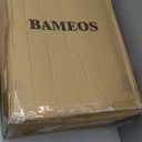 BAMEOS Expandable Pull Out Cabinet Organizer  14" to 20" Adjustable Width, Soft-Close Drawers for Kitchen, Pantry, Bathroom & Under Sink, 2-Pack Wooden Storage, 21" Depth, 66 lbs Capacity