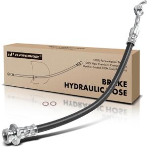 A-Premium Rear Passenger Brake Hydraulic Hose Compatible with Select Infiniti Models - FX35 2009-2012, FX37 2013, QX70 2014-2017 - Replace# 462101CK1B
