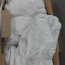 SOPAT Queen Size Mattress Topper  Extra Thick Pillow Top, Soft Down Alternative Fill, Deep Pocket Mattress Pad for Queen Bed (60x80 in, White)