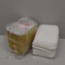 Patelai 9" x 13" Gold Aluminum Pan with Lids (15 Pack+15 Lids) Gold Disposable Aluminum Foil Baking Foil Pans Microwave Oven Safe for Cooking Heating Baking Storage BBQ