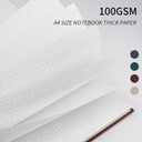 A4 Dotted Journal Spiral Notebook 8.5" x 11"-4 Pack Dot Grid Notebook Hardcover Notebook 120 Pages 100 GSM Thick Dotted Paper Notebook Hardcover Journal for School, Office, Artist (DOTTED, Mult-color)