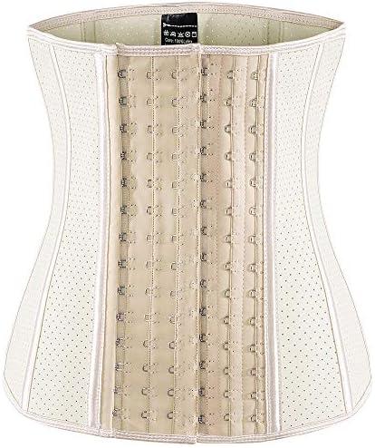 ECOWALSON Waist Trainer for Women Corset Cincher Body Shaper Girdle Trimmer with Steel Bones Extender, L ECOWALSON Waist Trainer for Women Corset Cincher Body Shaper Girdle Trimmer with Steel Bones Extender, L
