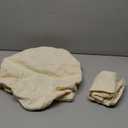 Genina Waterproof Seat Covers for Dining Room Chairs Covers Dining Chair Cover Kitchen Chair Covers (Beige, 2 Pcs)