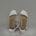 DREAM PAIRS Women's Chunk Low Heel Pump Sandals 7.5