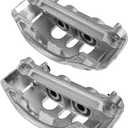 A-Premium Rear Disc Brake Caliper Assembly with Bracket Compatible with Select Ford Models - E-150/E-250 2008-2014, Econoline Van/Wagon 2010-2014, E-350 Super Duty 2008-2019, E-150 Econoline 2008