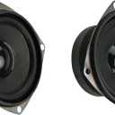 8Ohm/ 20W Speaker, DIY Horn Stereo Amplifier Accessories, Diameter 78MM/3.1inch, Height:40MM/1.57inch; with 20CM Terminal Wire. (2 Pack, Weight:378G)