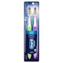 Oral-B Pro-Health Pulsar Battery Toothbrush, Soft, Blue , 2 Count (Pack of 1)