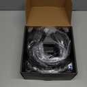 WallarGe Wireless Headphones for TV Watching, Easy Setup and Comfortable Bluetooth Headphones with RF Transmitter Charging Dock, 100 Ft Wireless Range, Rechargeable 25 Hours Play and No Audio Delay (Black)