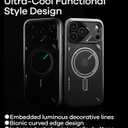 Aulumu A17 iPhone 17 Pro Max Magnetic Thermal Case | CoolHyper | with Camera Control | IMD Technology | Compatible with Magsafe | Touch Translucent White