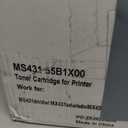 55B1X00 Black Toner Cartridge Replacement for Lexmark MS431 MX431 MX432 Printer (Smart Chip Inside No Setup Needed