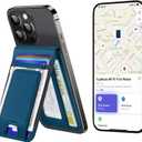 TopMade for MagSafe Wallet with Money Clip, Works with Apple Find My, Magnetic Wallet for iPhone 17/16/15/14/13/12 Series, for iPhone Wallet Stand with Finder Tracker, Dark Blue