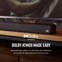Polk Audio Signa S4 TV Sound Bar with Subwoofer - Dolby Atmos Audio VoiceAdjust & BassAdjust Technology, HDMI eARC, Wireless Subwoofer works with 8K, 4K, & HD TVs, Bluetooth, Wireless Streaming