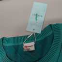 WIHOLL Short Sleeve Sweater for Women Trendy Summer Tops Crew Neck Business Casual Outfits 2026 M