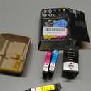 Amazink 910XL Ink Cartridges, Replacement for 910XL, Works with OfficeJet Pro 8035, 8025, 8028, 8022 Printers (4-Pack, Black, Cyan, Magenta, Yellow)