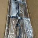 34" Rattan Chandelier, Boho Dining Room Rectangle Linear Light