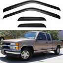 Window Visors Rain Guards for 1988-1999 Chevy/GMC C1500/ C2500/C3500/ K1500/ K2500/ K3500 Extended Cab, Out-Channel Window Vent Wind Deflectors Visors Shades