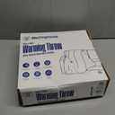 Westinghouse Heated Throw Blanket, Electric Blanket Throw with 6 Heating Levels and 2-10 Hours Time Settings, Flannel to Sherpa Super Cozy Heated Blanket Machine Washable, 50x60 inch, Beige