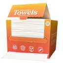 Vacation Club XL Biodegradable Face Towels (50 Count)  Plant-Based Disposable Facial Wipes for Cleansing, Makeup Removal & Skincare  Textured, Soft & Eco-Friendly