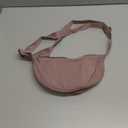 YIKOEE Crescent Bag for Women Men Small Sling Crossbody Bag with Half Moon Shape