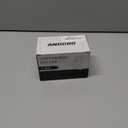 ANDGOO 4 Pack Adhesive Curtain Rod Holders No Drilling, Renter Friendly Curtain Rod Brackets, Heavy Duty Curtain Rod Hooks Hanger for 0.5'' to 1.2'' Rods, Apartment Bathroom Dorm Kitchen (Black)