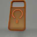 SUPFINE Magnetic for iPhone 17 Pro Max Case (Compatible with MagSafe)(Military Grade Drop Protection) Translucent Matte Shockproof Phone Cover,Starry Orange