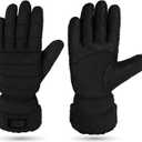 UGG Womens All Weather Fluff Cuff Glove (Black)