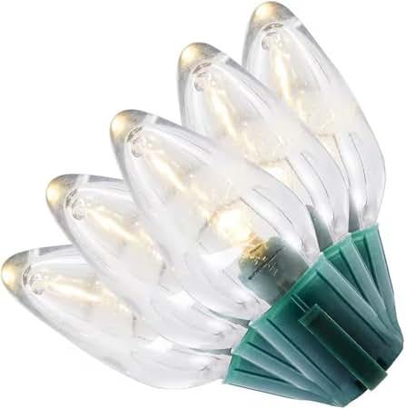 25 LED C9 Lights Warm White