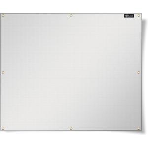 FLASLD Aluminum Heat Shield Mat for Deck Fence, Railing, Grill, Stove, Oven and Refrigerator, Fireproof Cover and Screen Protect Deck Railing from Grill (30*40 inch)