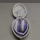 ZIHNIC Bluetooth Headphones Over-Ear, Foldable Wireless and Wired Stereo Headset Micro SD/TF, FM for Cell Phone,PC,Soft Earmuffs &Light Weight for Prolonged Wearing (Purple)