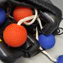 GoSports Ladder Toss Indoor & Outdoor Game Set with 6 Soft Rubber Bolo Balls and Travel Carrying Case - Choose Pro or Classic