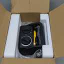 Outdoor Heaters for Patio, 1500W Outdoor Space Heater with 3S PTC Fast Heating, 3-Mode Electric Patio Heater for Greenhouse, Garage, Deck & Patio, Overheat Protection Yellow