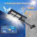6PACK Solar Lights Outdoor Waterproof, 6500K Dusk to Dawn Solar Street Light Motion Sensor with Remote Control, LED Security Light for Outside Garden Yard Parking Lot, Outdoor Flood Lights