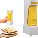 Portable One-Click Butter Cutter with Stainless Steel Blade - Effortlessly Create Perfect Slices for Breakfast, Baking, and Cooking, Butter Dispenser Sticks,Cheese Splitter