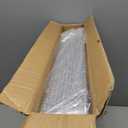 Strong Stainless Dog Litter Box Dog Grass Pad with Tray Large 28"x20"x4",Outdoor and Indoor Potty Waterproof Washable Reusable for Large Grass Pad Training Balcony Porch (Metallic)