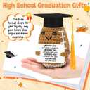 BiuNiuring 2026 Graduation Gifts for College, Funny Handmade Crochet Football Class of 2026 Grad Gifts for Him Her Daughter Son, Perfect Graduation Decorations for High Middle School 5th Grade