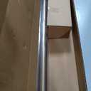 Ivilon Drapery Treatment Window Curtain Rod - Acrylic Ball 1 inch Pole. 48 to 86 Inch. Warm Gold