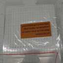 INVIHUG 25 Pack, Disposable Shower Drain Hair Catcher Mesh Stickers, 6 inch Hair Catchers for Shower