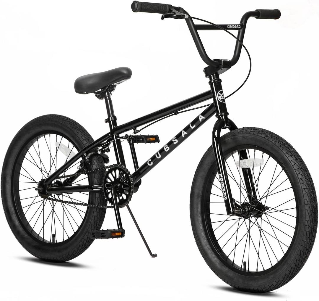 Cubsala Freestyle BMX Bike, 18 20 Inch Kids Bicycle for 5-13 Years Old Kids and Beginner Level Rider, Multiple Colors