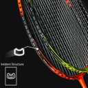 Professional Carbon Fiber Badminton Rackets Badminton Racquet for Backyards Gym