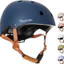 MomnLittle Kids Bike Helmet with Quick Pinch-Free Magnetic Buckle CPSC Certified Bike Helmet for Toddler Boys and Girls (X-Small: 18.8" - 20.08", Midnight Navy)