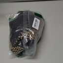 Milumia Women's Stitch Detail Strapless One Piece Swimsuit Cut Out Bandeau Bathing Suit (Large, Black)