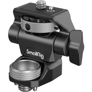 SmallRig Adjustable Camera Monitor Mount for ARRI-Style (Upgrade), 360 Swivel and 180 Tilt Monitor Holder Anti-Twist Support 5 and 7 Field Monitor