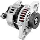 SCITOO New Alternator Fit for Nissan for Pickup D21 2.4L 1995 1996 1997 2.4-12V 60 Amp CW 1-Groove Pulley, Replace OE 23100-0S300 2310M-0S300RW LR160-727 AHI0016 400-44020 13644