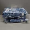 Bedsure Full Size Comforter Set - 7 Pieces Floral Blue Soft Bedding Sets, Full Bed in a Bag with Botanical Flowers Comforter, Sheets, Pillowcases & Shams