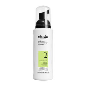 Nioxin System 2 Scalp Care + Hair Thickening Leave-In Treatment | For Natural Hair with Progressed Thinning | Boost Hair Density & Strengthen Against Breakage with Niacinamide & Biotin (6.7 Fl Oz.)