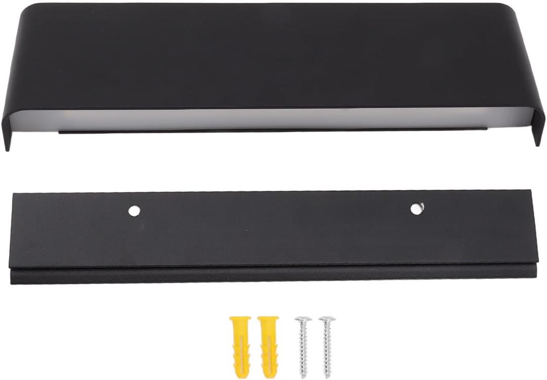 Modern Wall Sconce,LED Black Modern Wall Light Modern LED Wall Lamp for Living Room Bedroom Hallway Corridor Conservatory 85‑265V