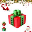 Annoying Gift Box with Screws, The Prank Box, Funny Gift Box, The Annoying Present, Perfect Gag Gift for All Occasions, Annoying Funny 3D Printed Screw Gifts Boxes Ideal for Birthday, Christmas (Red)